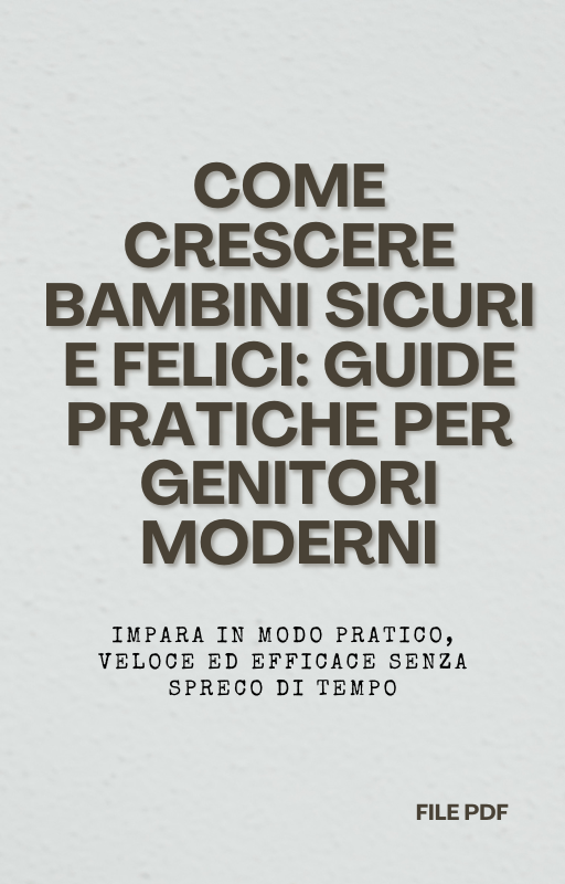 Come Crescere Bambini Sicuri e Felici: Guide Pratiche per Genitori Moderni (PDF)